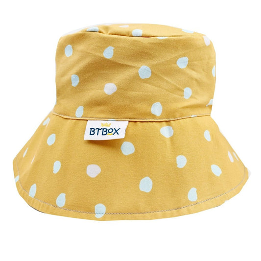 Gorrito protección solar Lunares Mostaza BTBOX