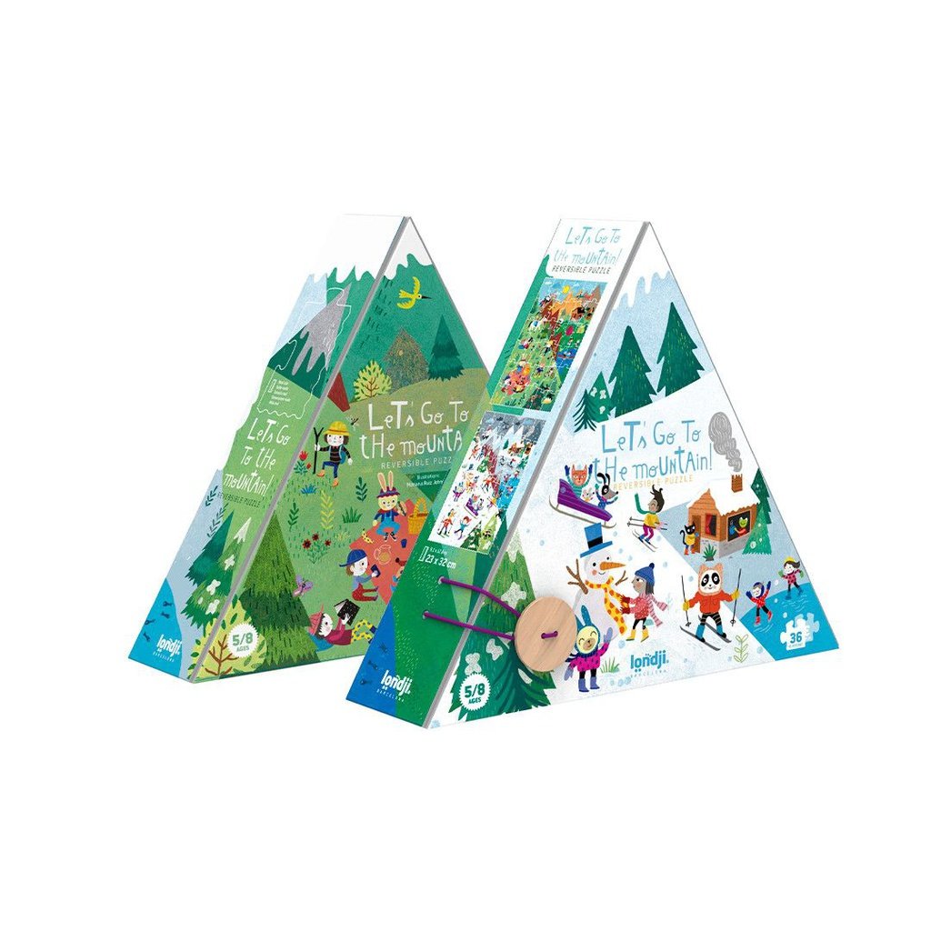 Puzzle reversible Let's go to the Mountain LONDJI