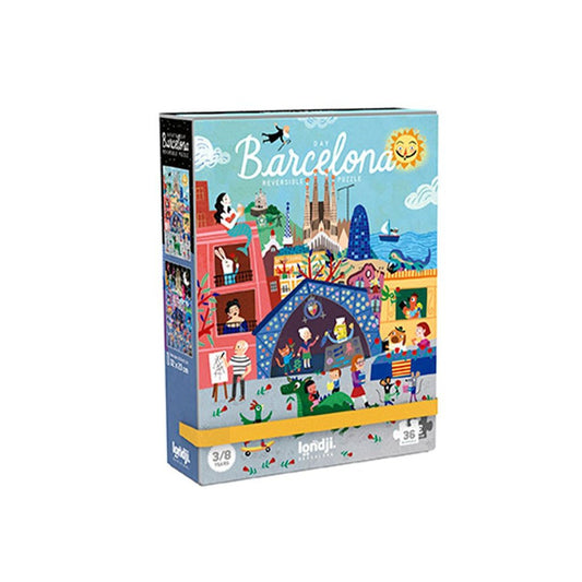 Puzzle reversible Night & Day in Barcelona 36p LONDJI