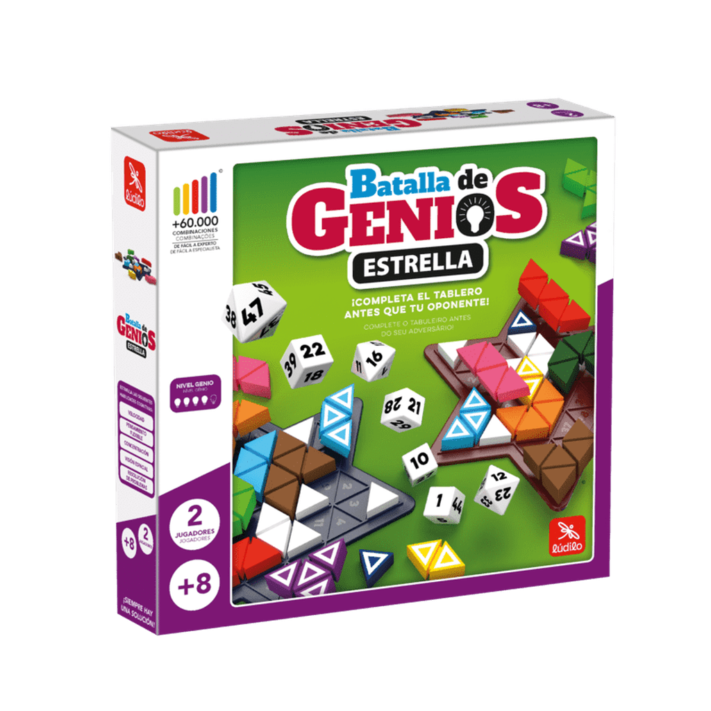 Batalla de Genios Estrella - Juego de lógica LÚDILO