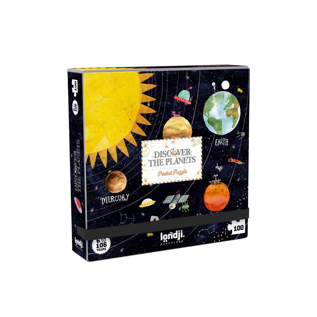 Pocket puzzle Discover the Planets 100p LONDJI