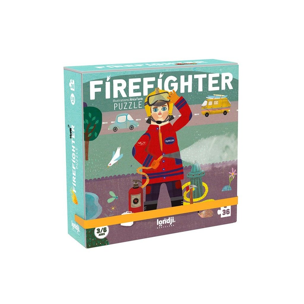 Pocket puzzle Firefighter 36p LONDJI