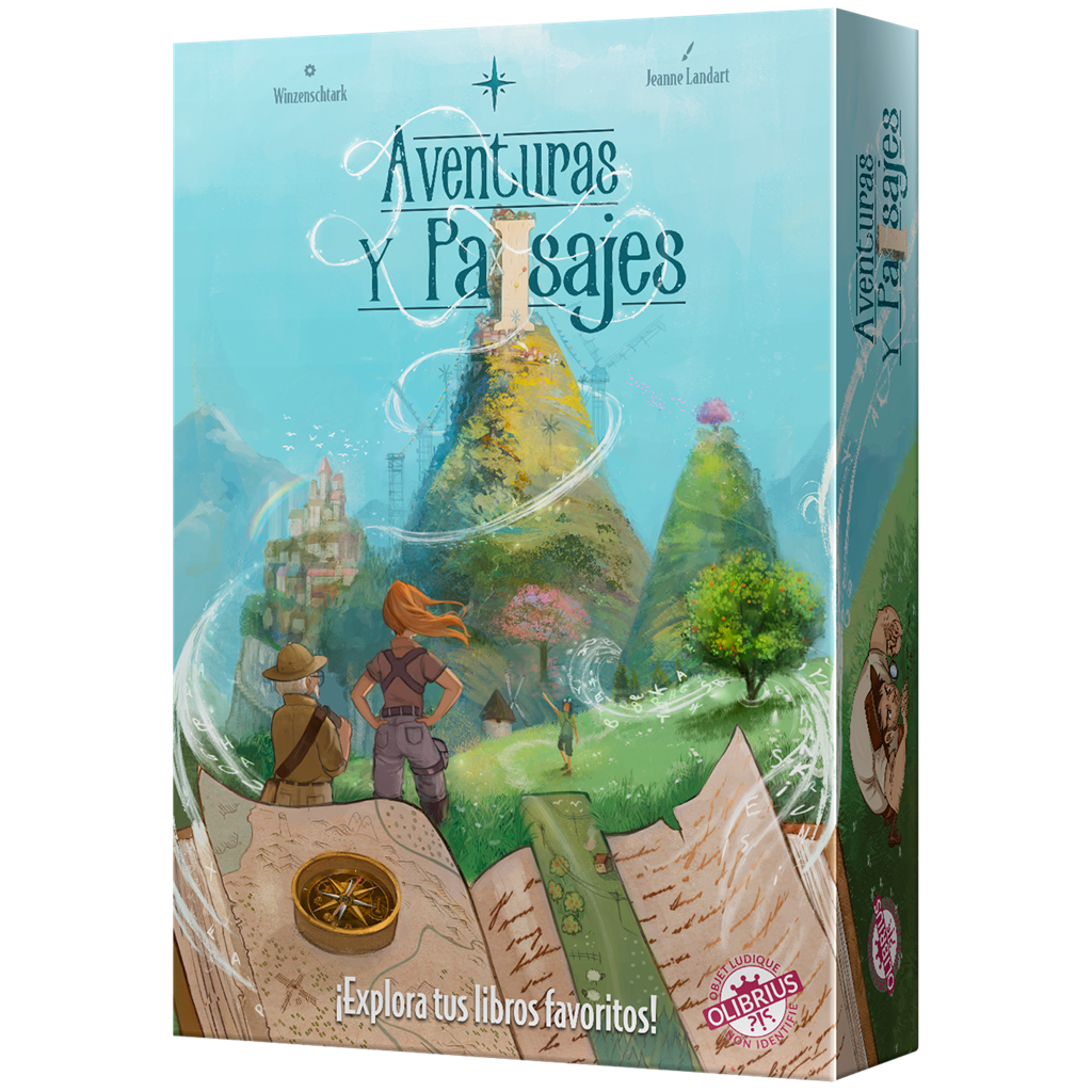 Aventuras y paisajes Juego de fantasia y estrategia