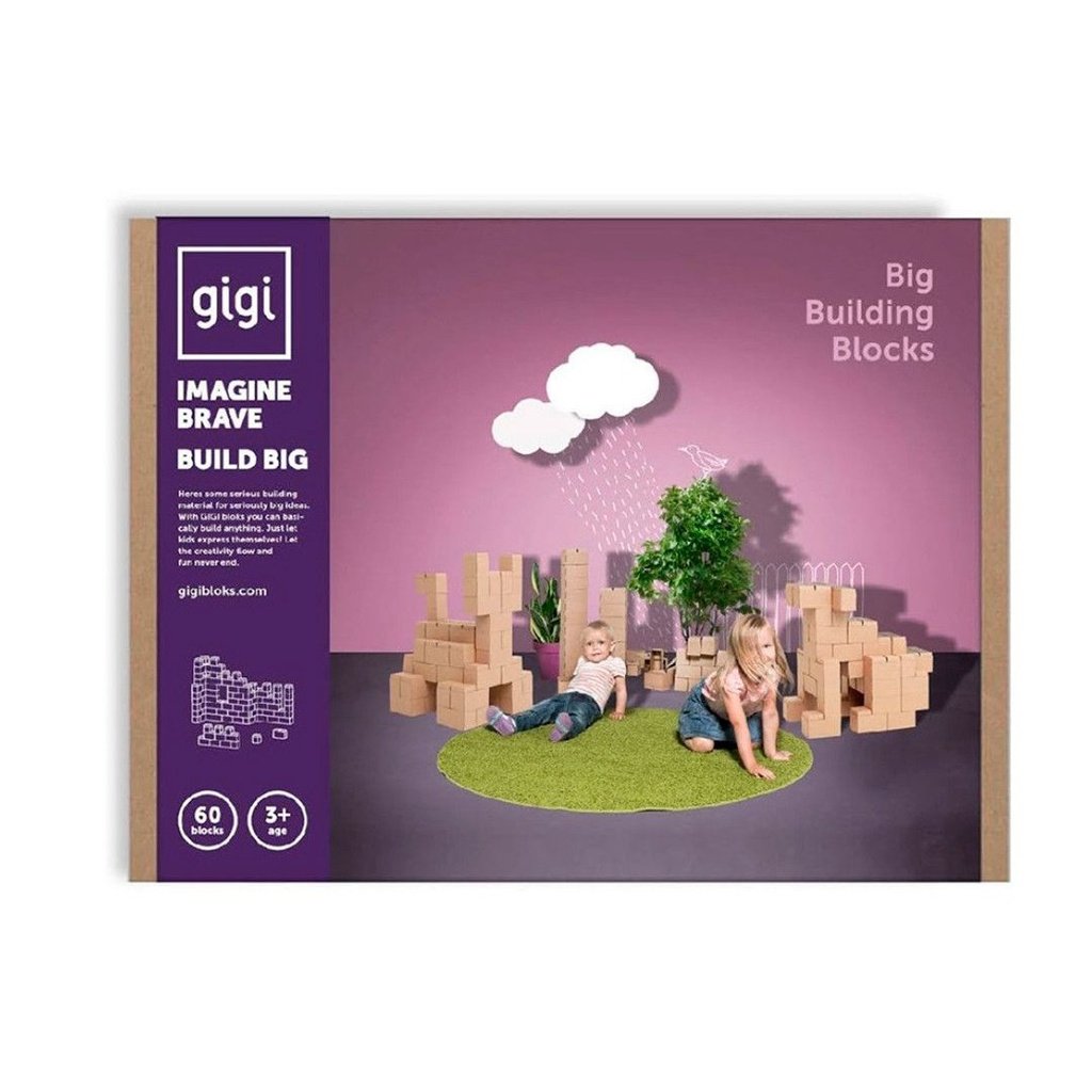 60 piezas de construcción XXL GIGI BLOCKS