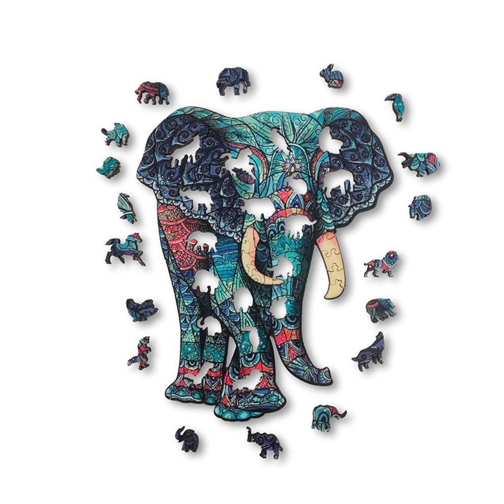 Puzzle Elefante S ANIWOOD
