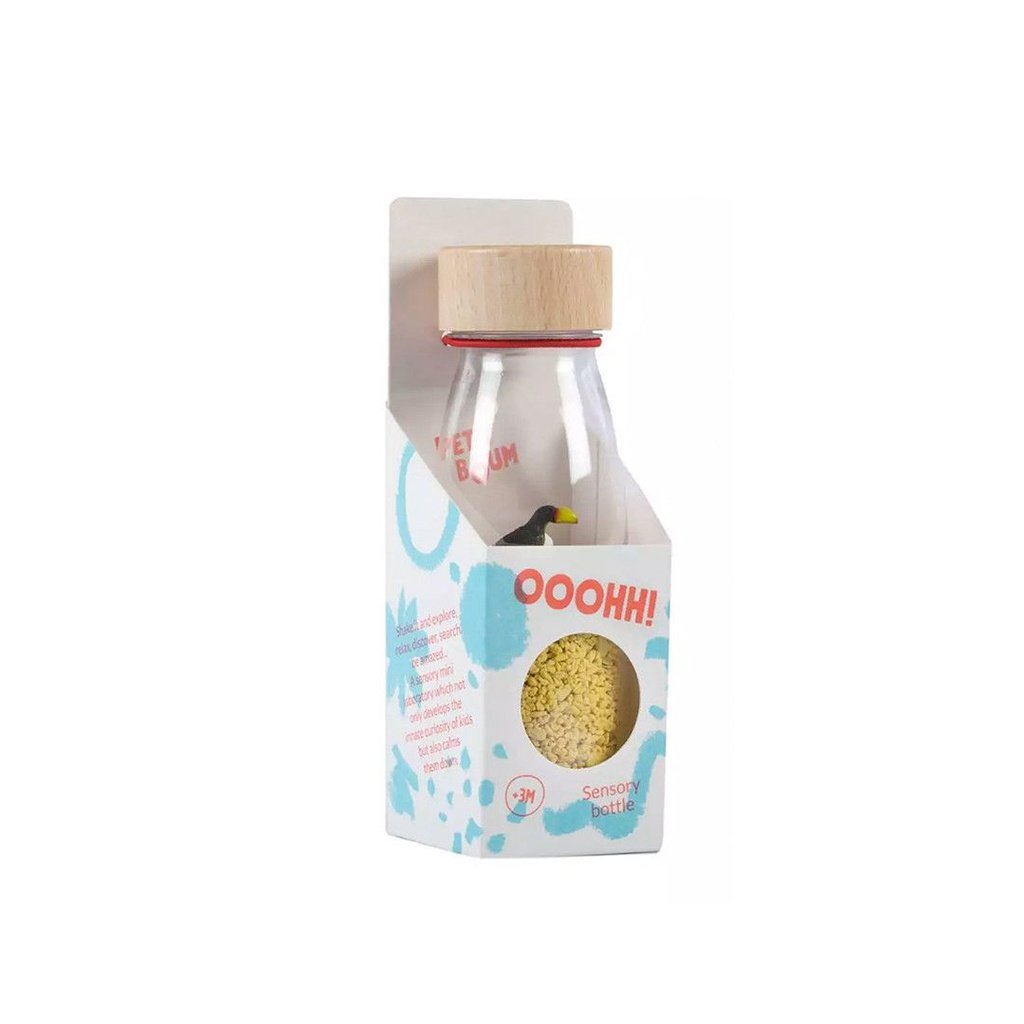 Botella Sensorial Sonidos Toucan PETIT BOUM