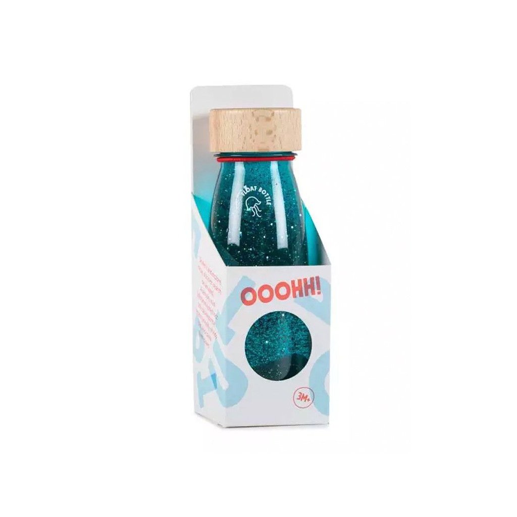 Botella Sensorial Flotante Turquoise PETIT BOUM
