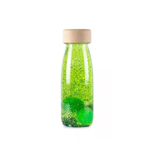 Botella Sensorial Flotante Green PETIT BOUM