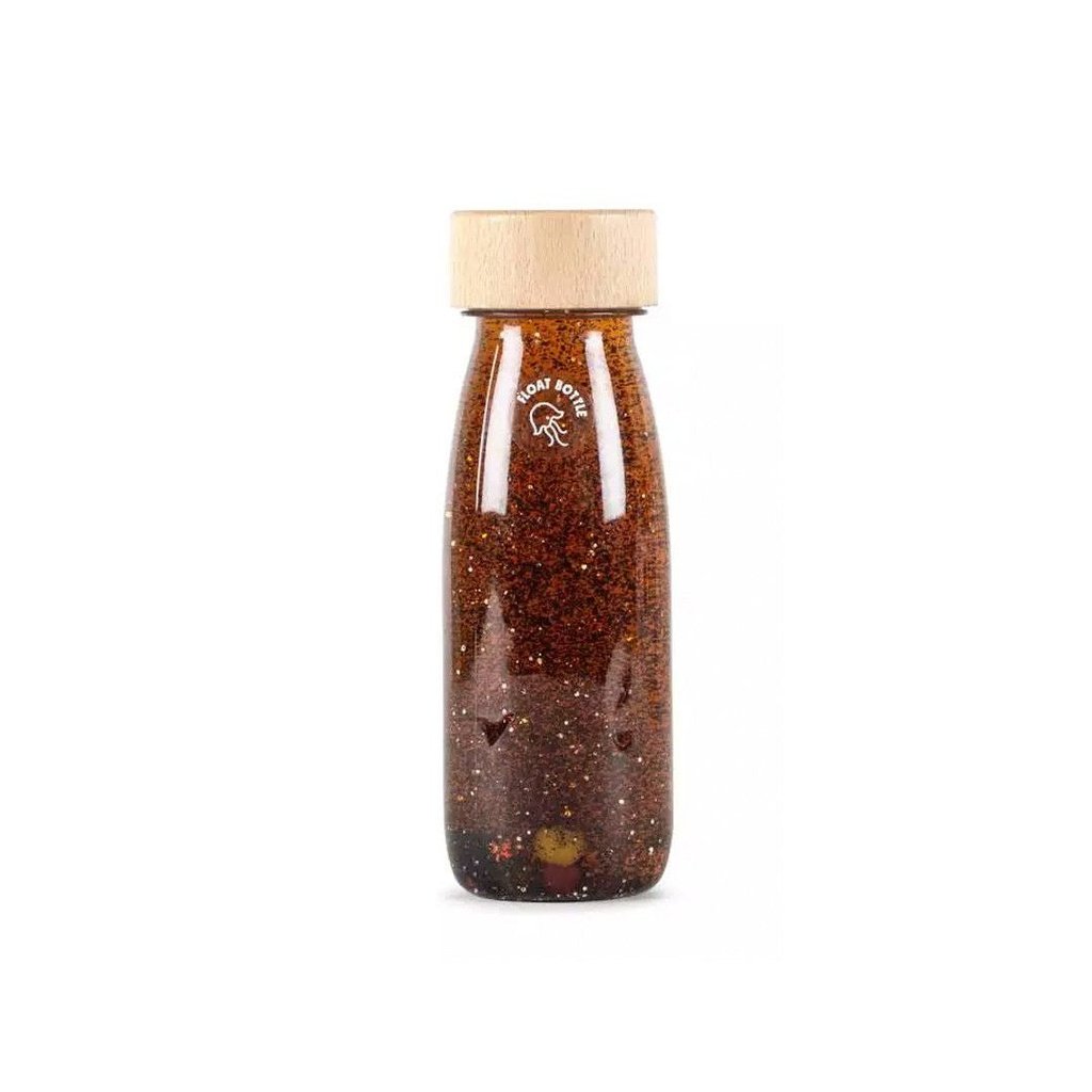 Botella Sensorial Flotante Brown PETIT BOUM