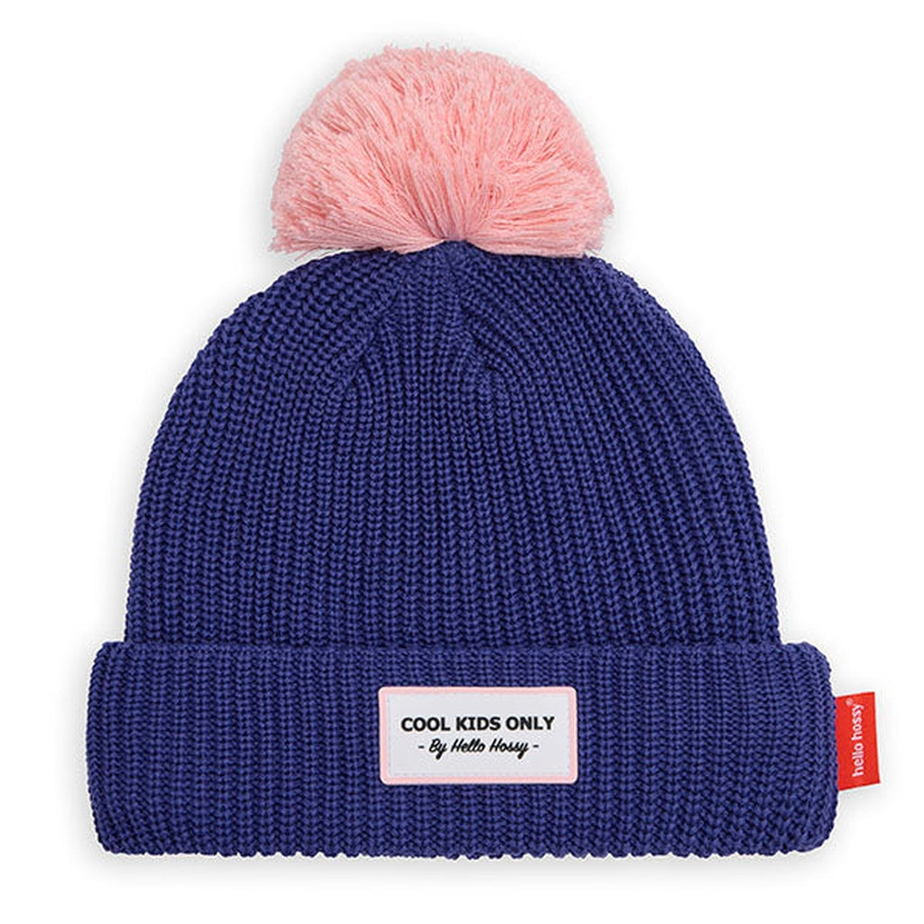 Gorro pompón Block Açaï HELLO HOSSY