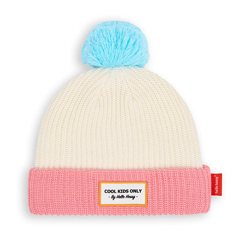 Gorro pompón Pink Ice HELLO HOSSY