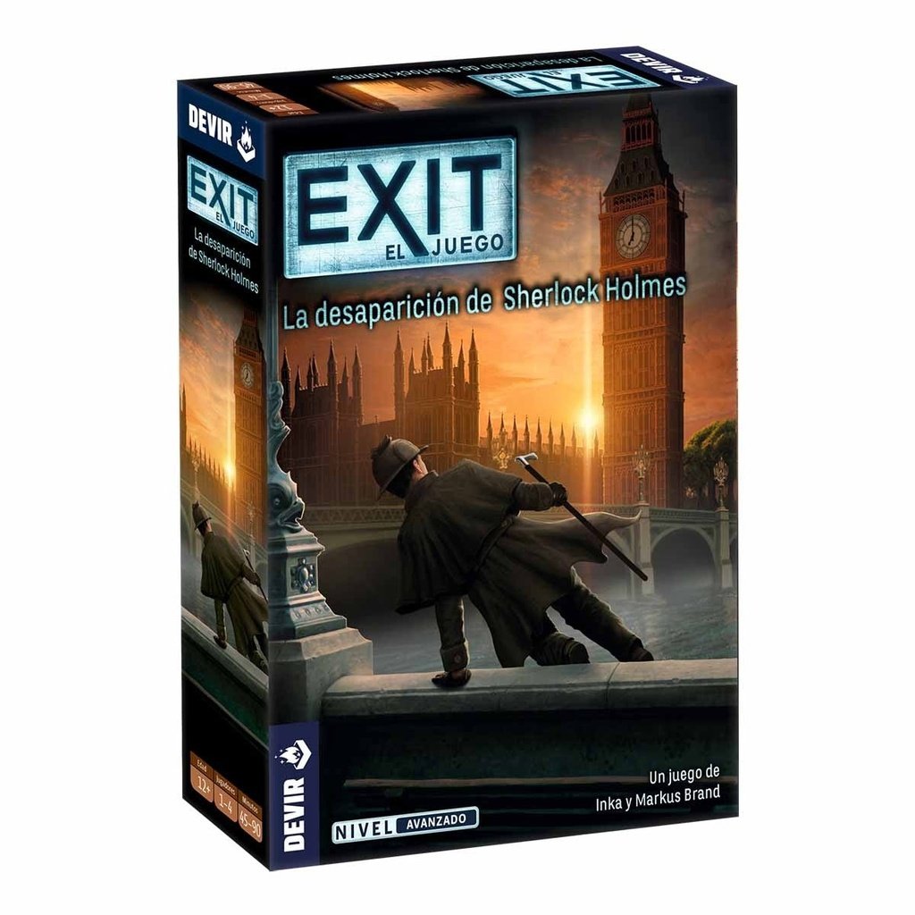 Exit: La Desaparición de Sherlock Holmes - Juego Escape Room DEVIR