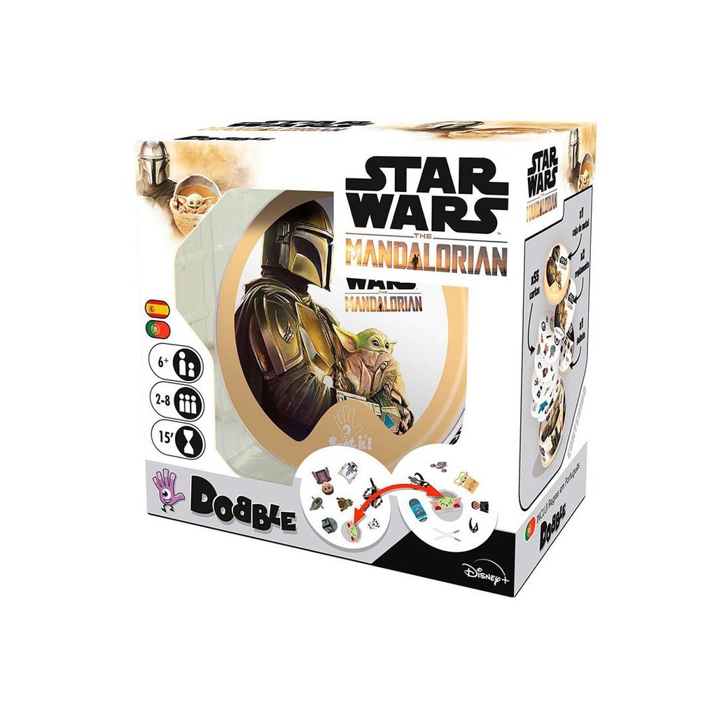Dobble Star Wars Mandalorian - Juego de cartas de rapidez