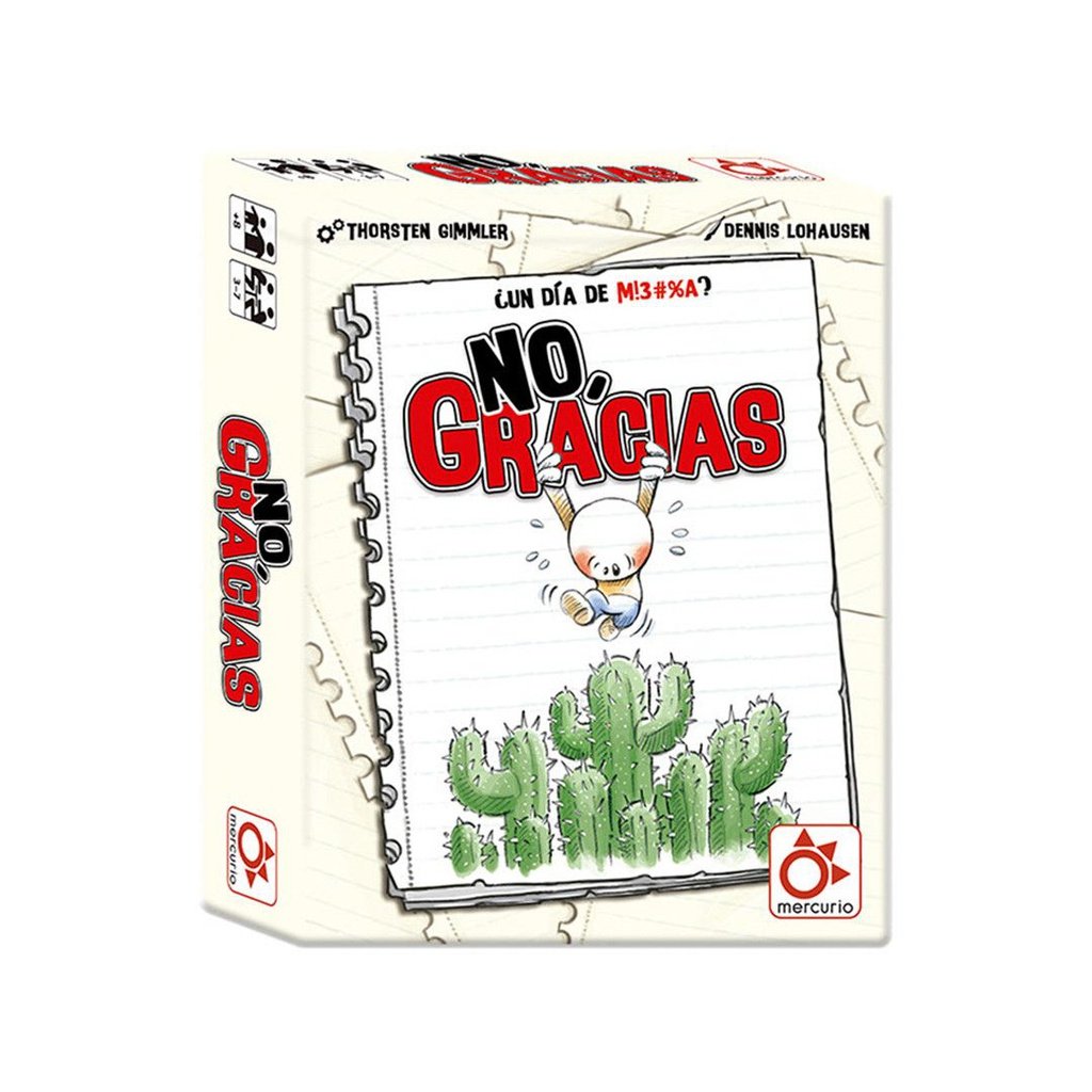 No, Gracias - Juego de cartas MERCURIO