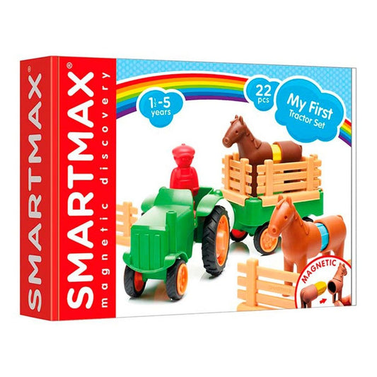 My First Tractor Set - Juego de construcción magnético SMARTMAX