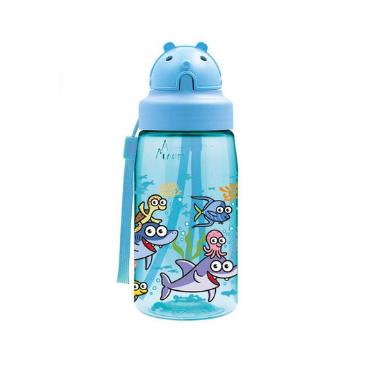 Botella Tritan con tapón Oby Sea Friends 450 ml LAKEN