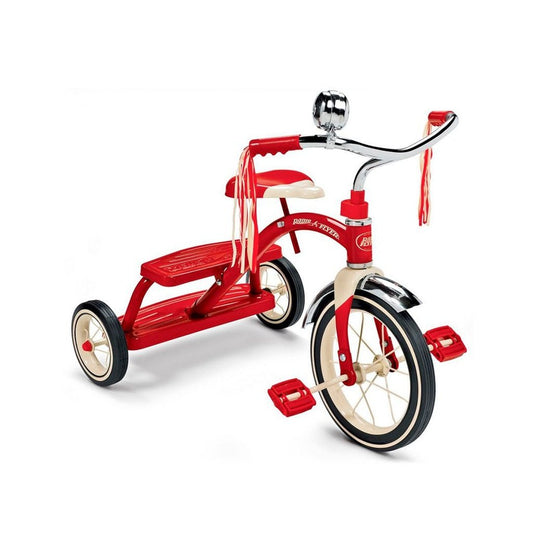 Triciclo Clásico rojo de doble cubierta RADIO FLYER
