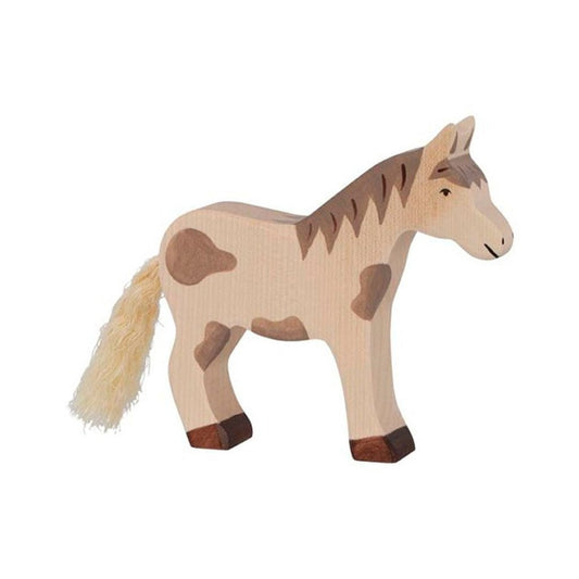 Caballo de madera parado HOLZTIGER