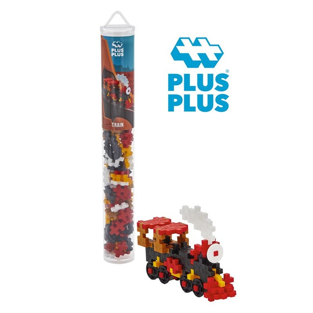 100 Piezas construcción Train PLUS-PLUS