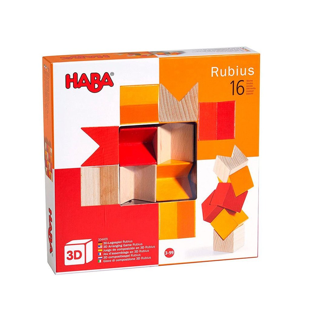 Rubius 3D - Juego de composición HABA