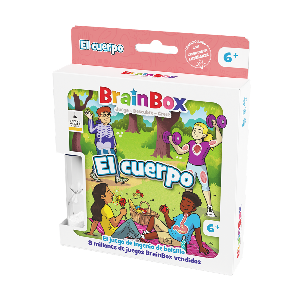 BrainBox El Cuerpo - Juego de memoria