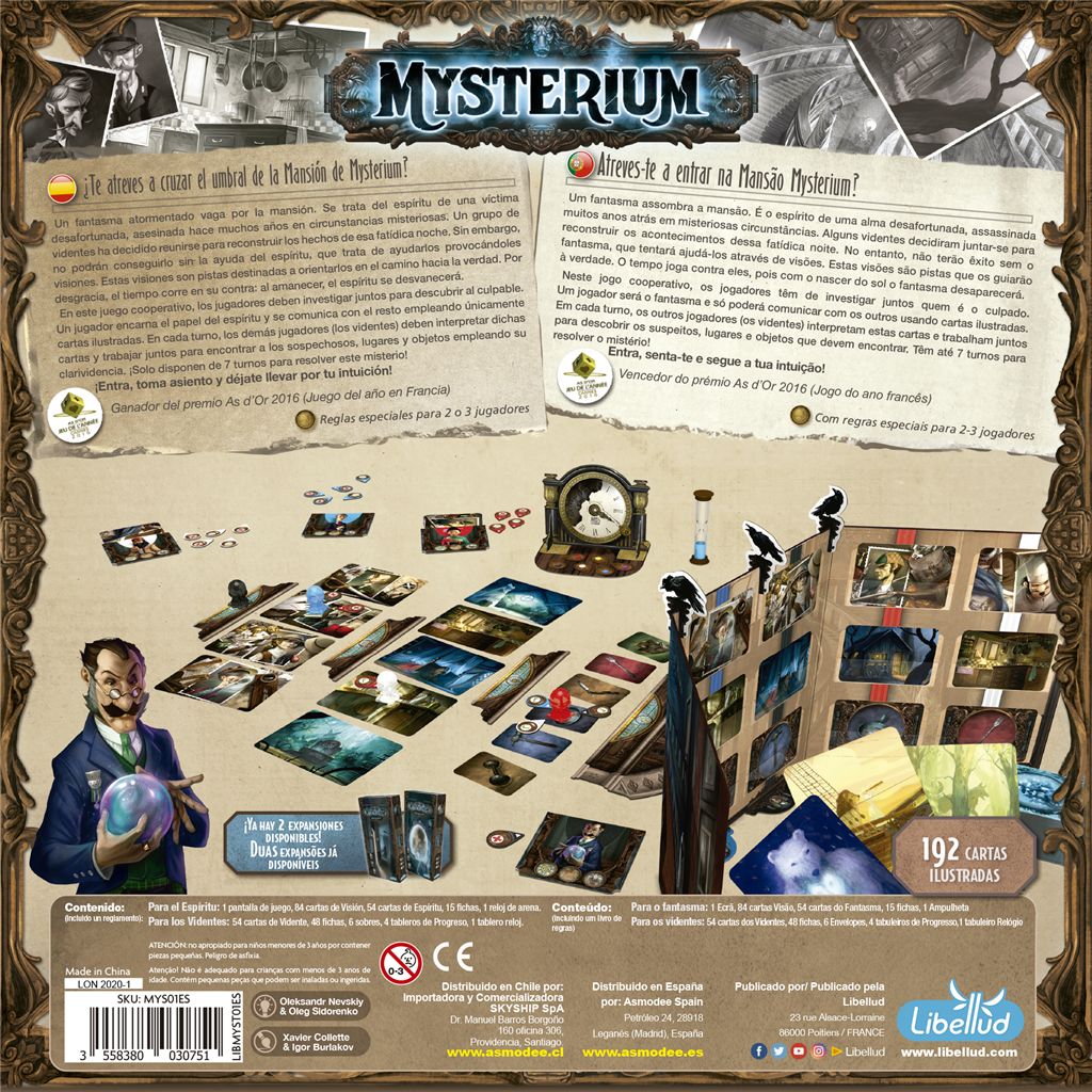 Mysterium - Juego de roles 10+ años