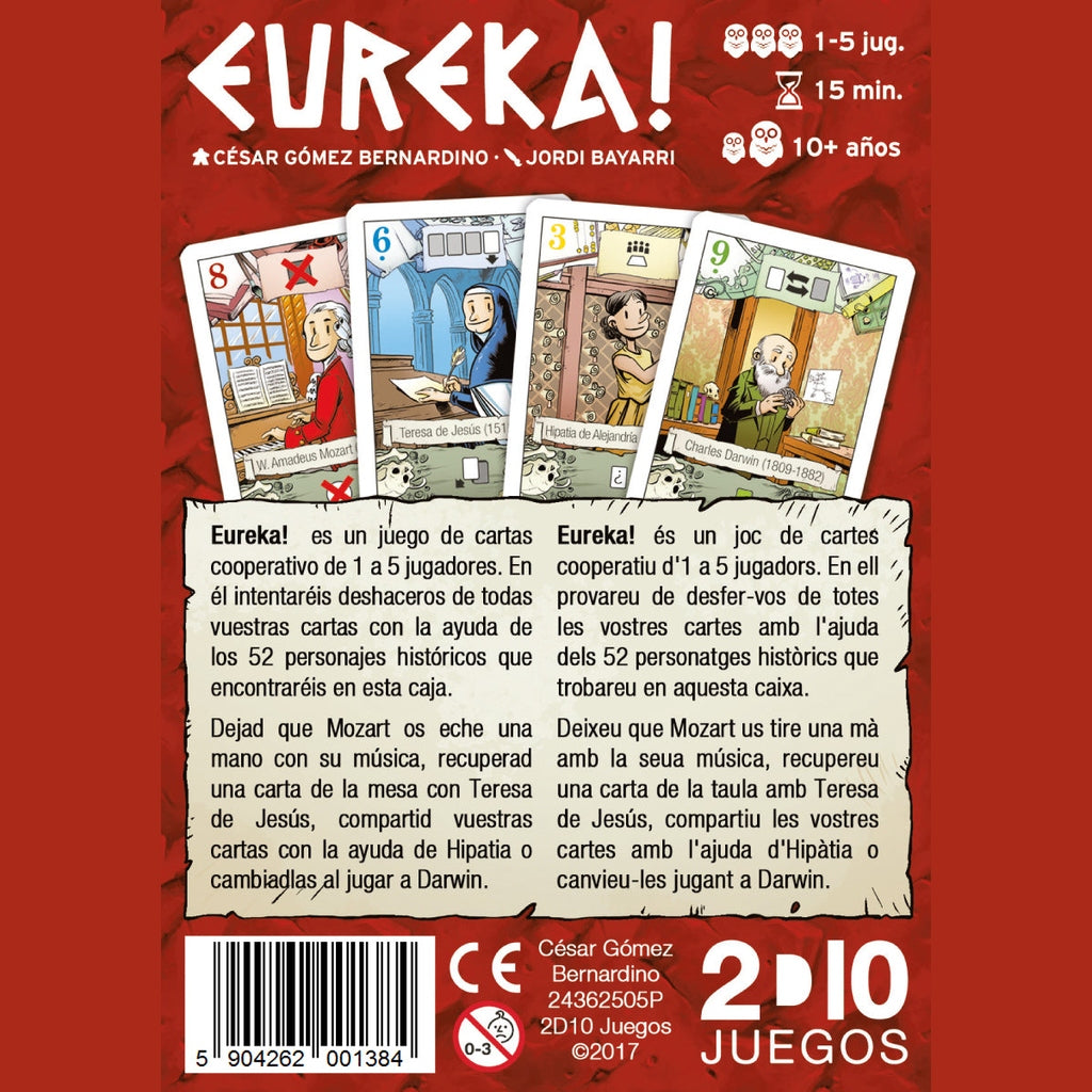 Eureka! - Juego cooperativo 10+ años