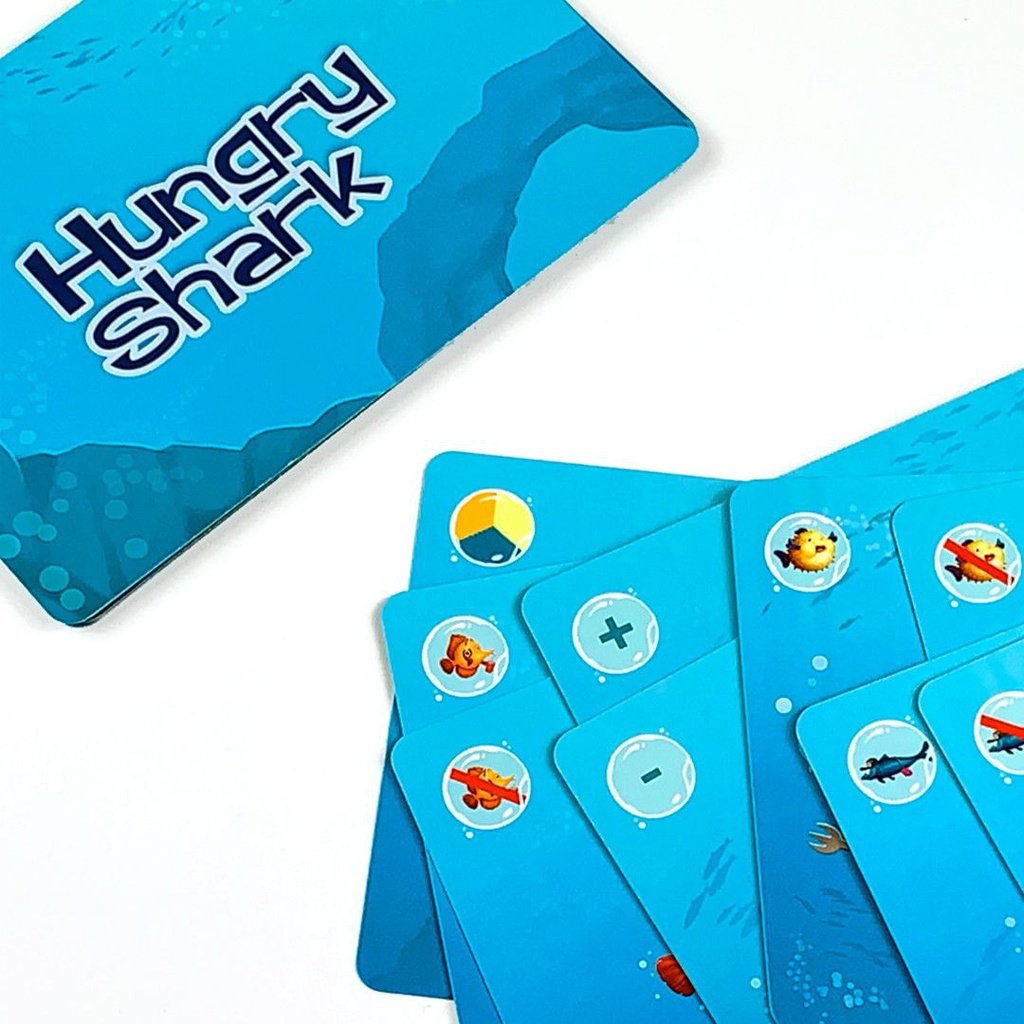 Hungry Shark - Juego de cartas ÁTOMO GAMES