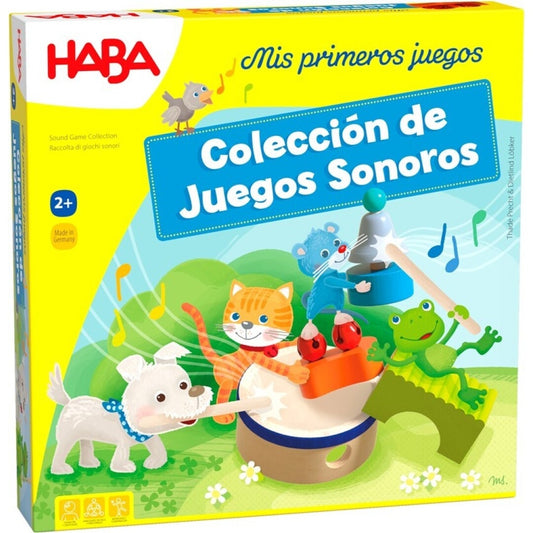 Colección de juegos sonoros - Juego de motricidad 2+ años