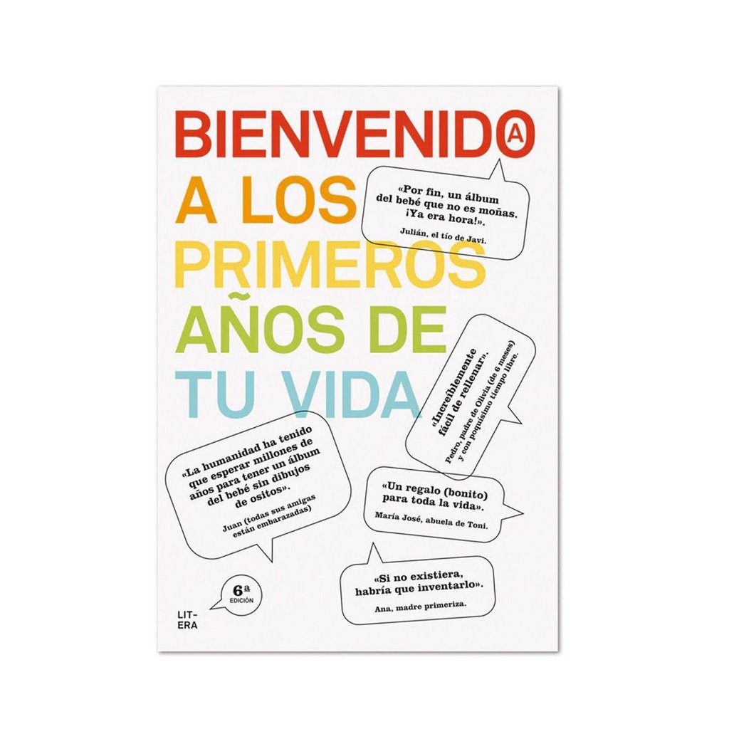 Bienvenido a los primeros años de tu vida LITERA LIBROS