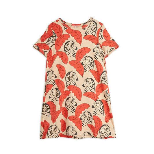 Vestido Zebras rojo MINI RODINI