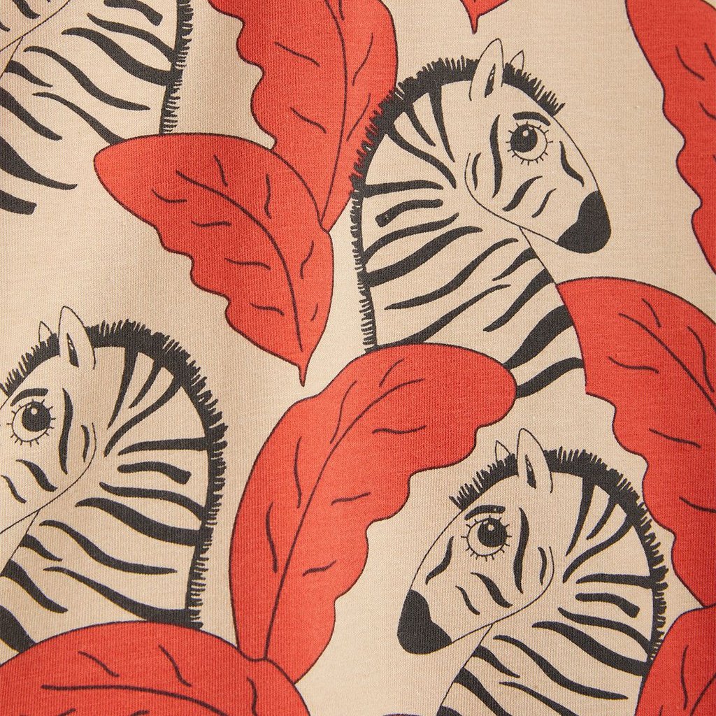 Vestido Zebras rojo MINI RODINI