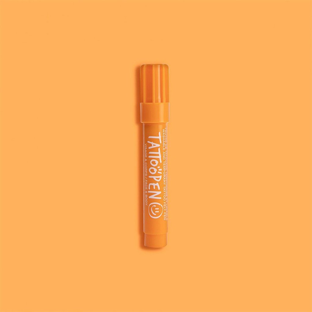 Rotulador de tatuaje temporal naranja Tattoo Pen NAILMATIC