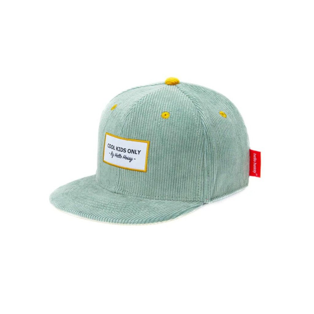 Gorra de pana Baby Blue HELLO HOSSY