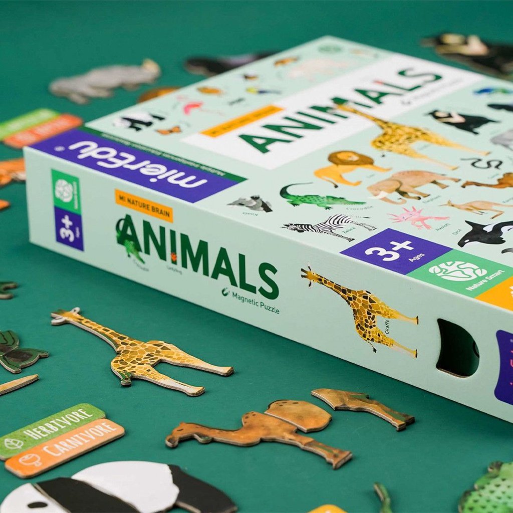 Todo sobre los Animales - Puzzle Magnético MIEREDU