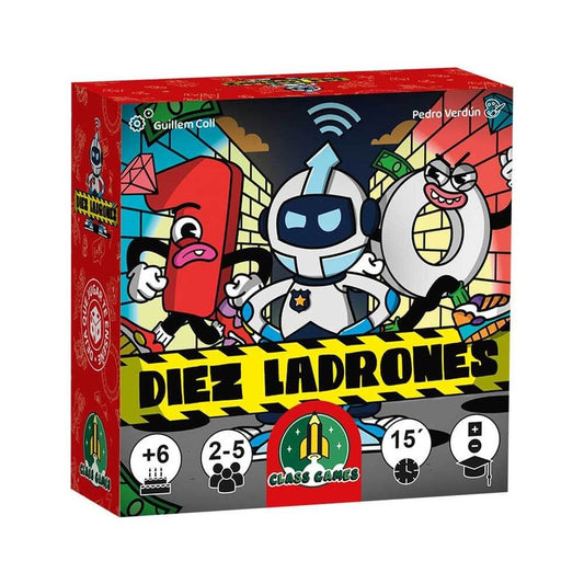 Diez ladrones - Juego de rapidez FALOMIR