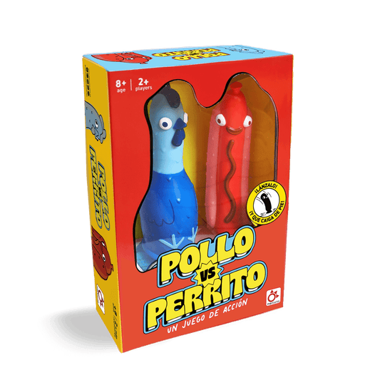 Pollo vs Perrito - Juego de cartas MERCURIO