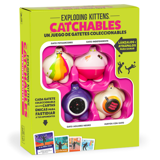 Exploding Kittens: Catchables Core 8+ años