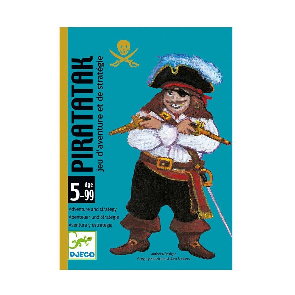 Piratatak - Juego de aventura y estrategia DJECO. 5 +Años