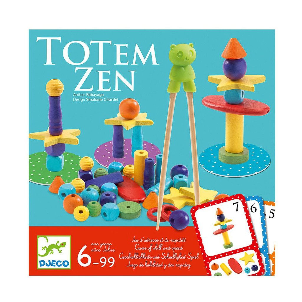 Totem Zen - Juego de habilidad y rapidez DJECO