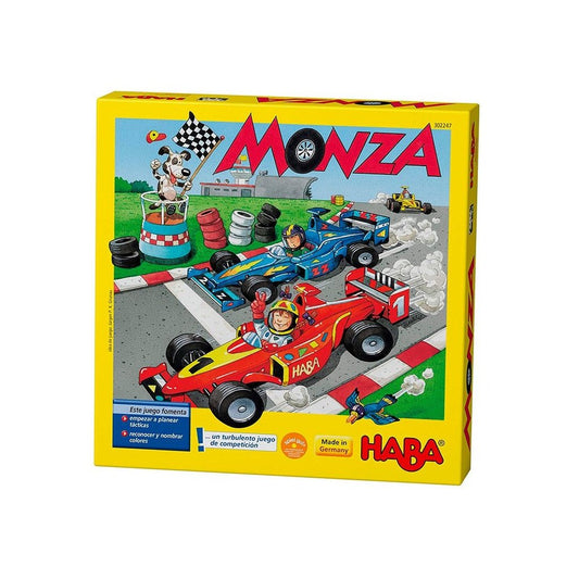 Monza, juego de estrategia de HABA