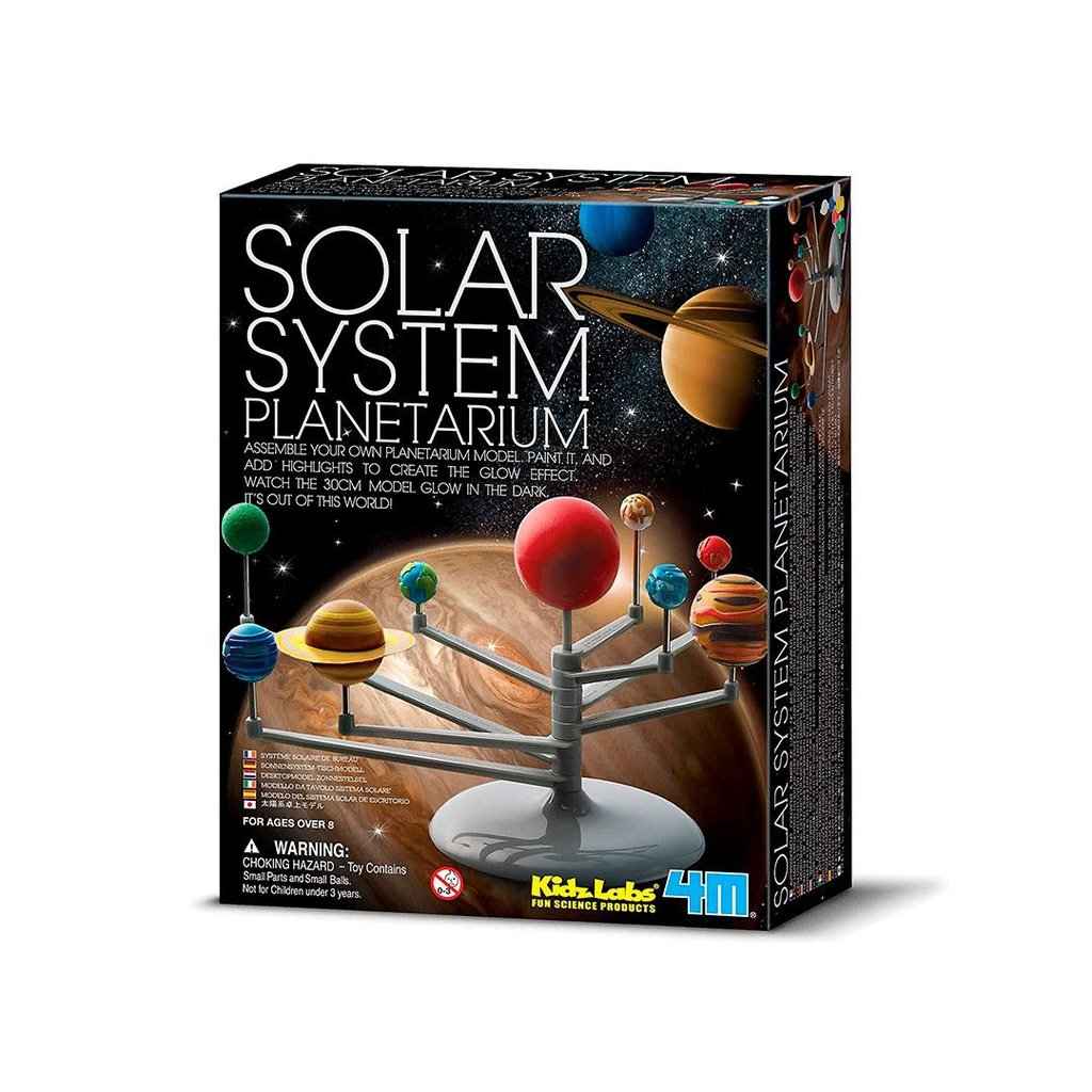 Kit Planetario del Sistema Solar KidzLabs 4M