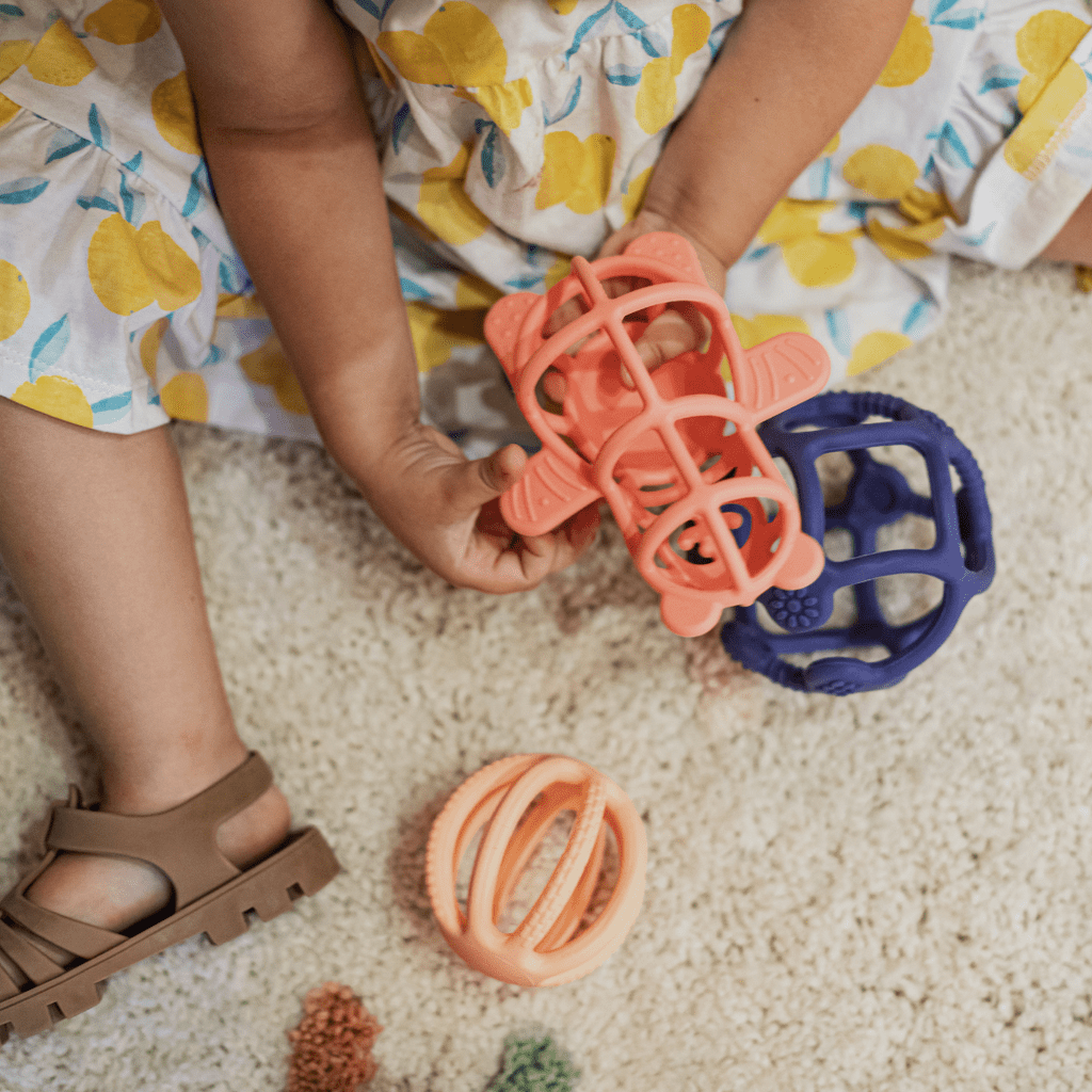 Set Pelotas sensoriales 2 en 1 - Azul y Rosa LITTLE L