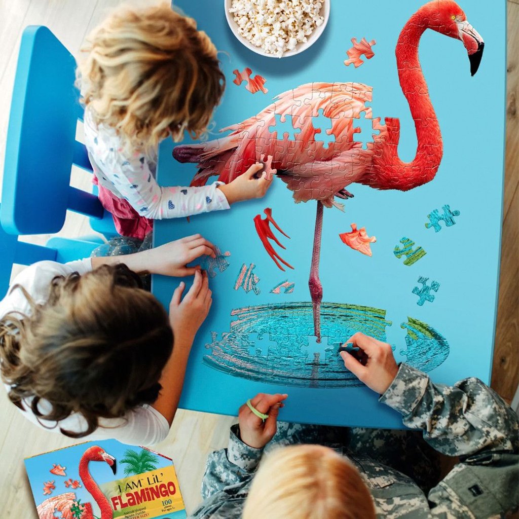 Puzzle Flamingo I AM