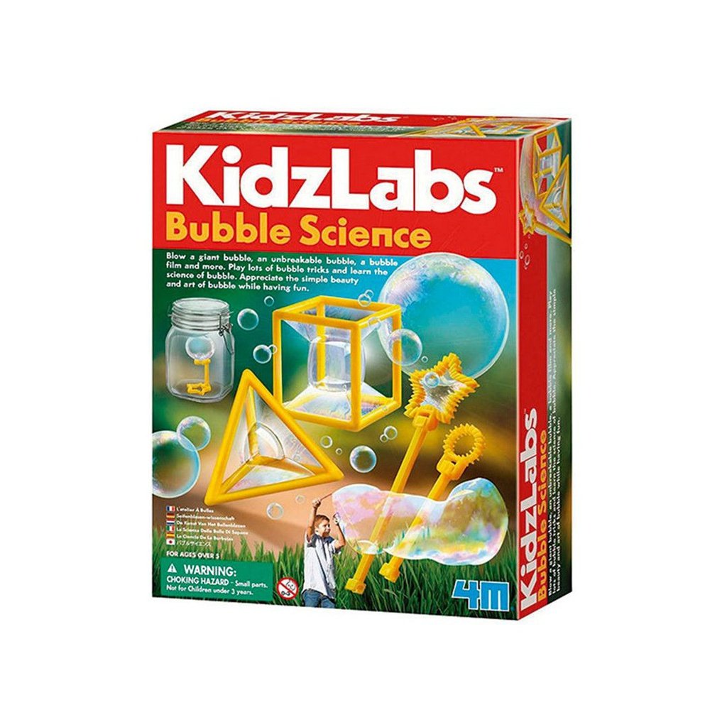 KidzLabs Laboratorio de hacer Pompas 4M