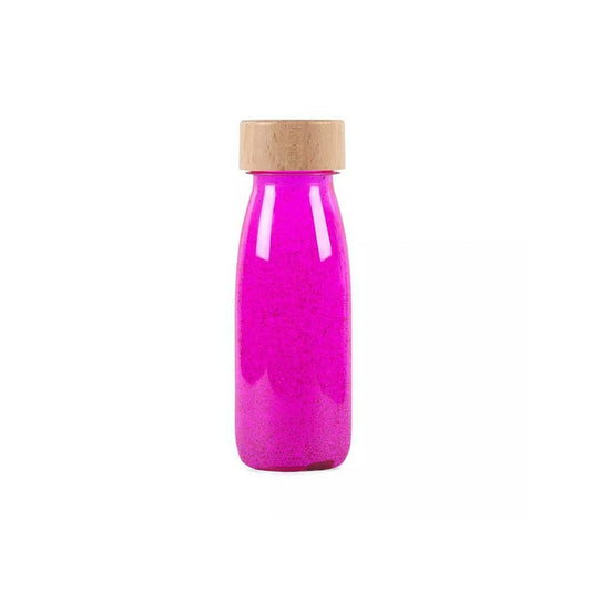 Botella Sensorial Flotante Flúo Pink PETIT BOUM