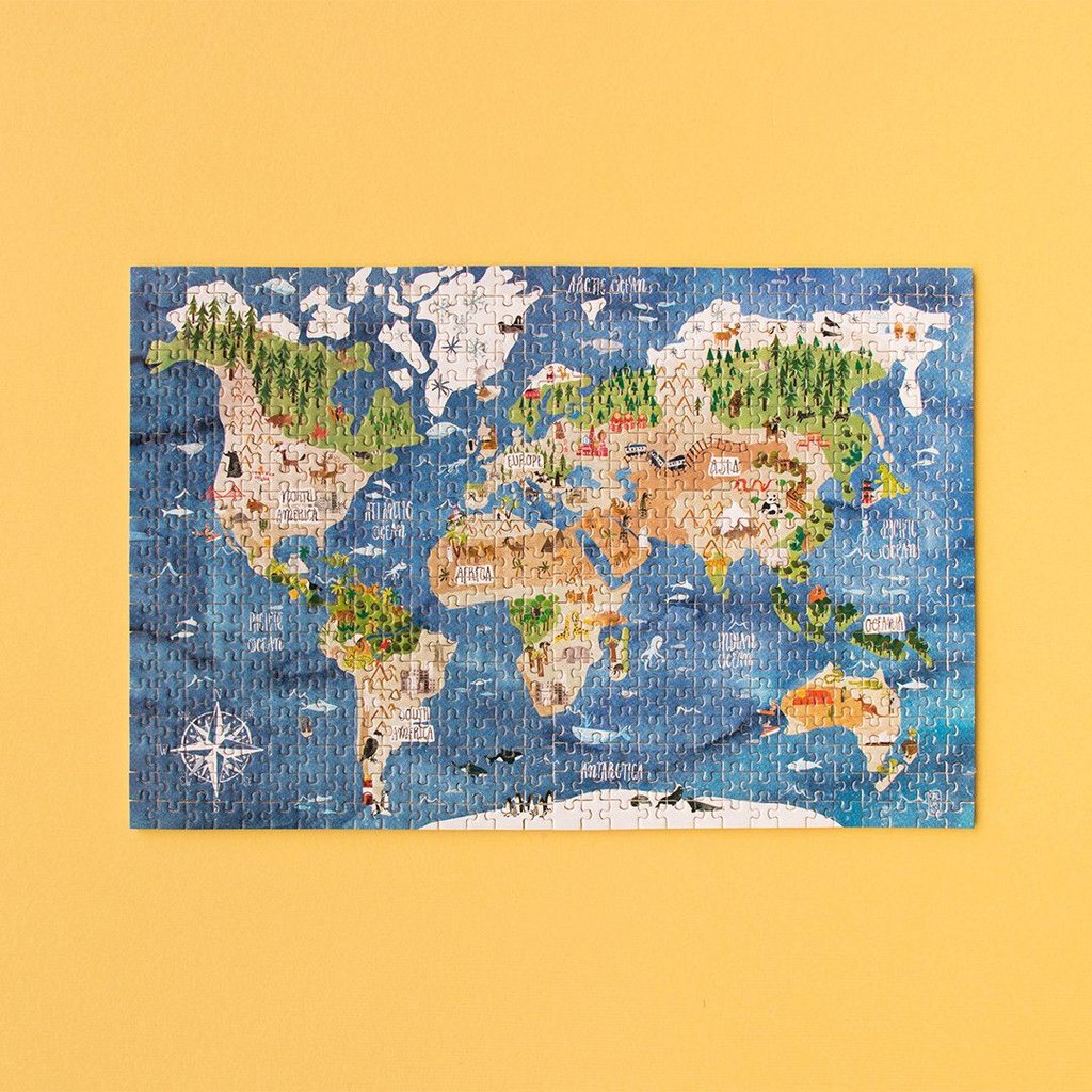 Micropuzzle Discover the World (600 pcs) LONDJI
