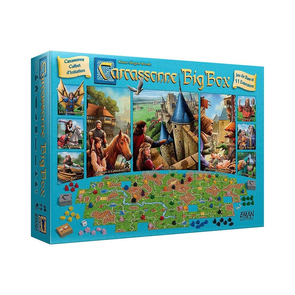 Carcassonne Big Box - Juego de estrategia