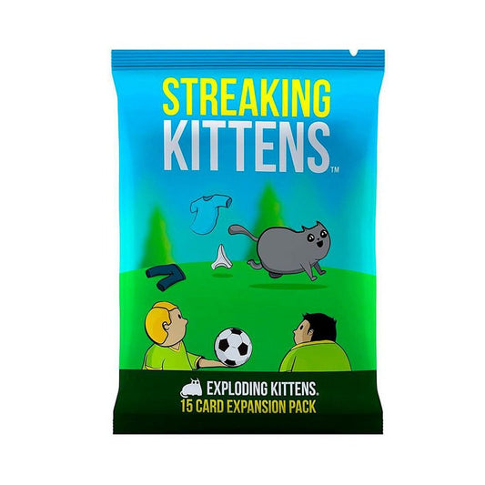 Streaking Kittens - Expansión para juego de cartas Exploding Kittens