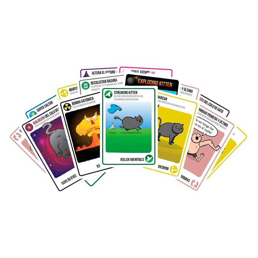 Streaking Kittens - Expansión para juego de cartas Exploding Kittens